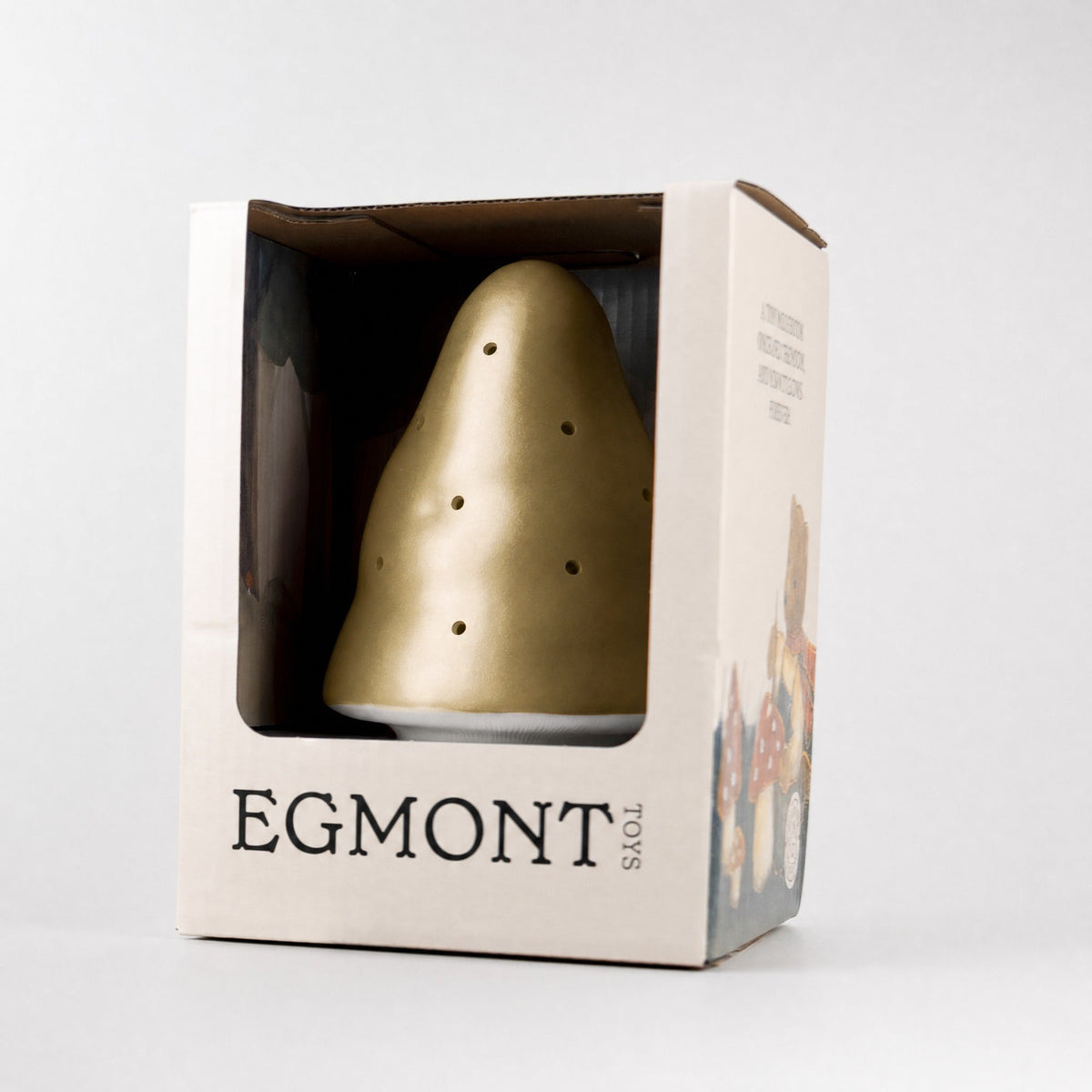 Egmont Toys - Lamp Paddenstoel Goud 15 x 28 cm - Heico