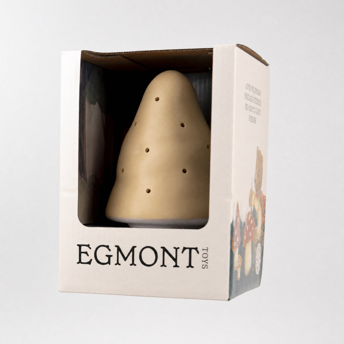Egmont Toys - Lamp Paddenstoel Mokka 15 x 28 cm - Heico