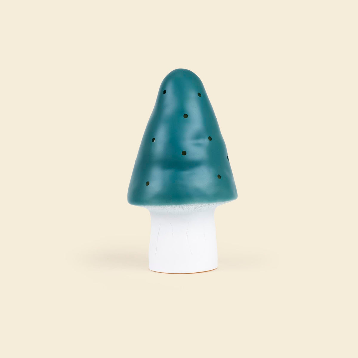 Egmont Toys - Lamp Paddenstoel Naturel Blauwgroen 15 x 28 cm - Heico