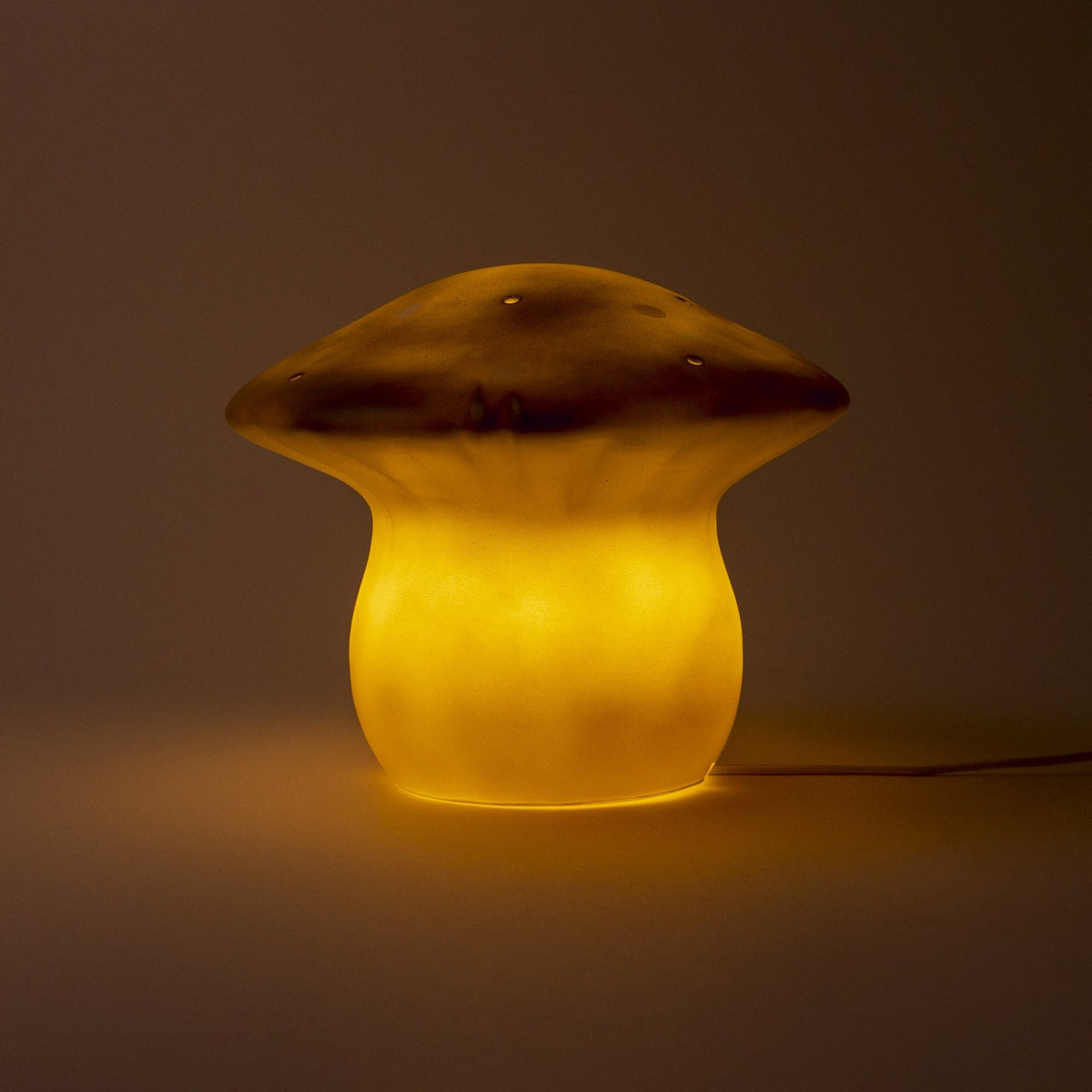 Egmont Toys - Lamp Paddenstoel Bronsbruin 26 x 20 cm - Heico