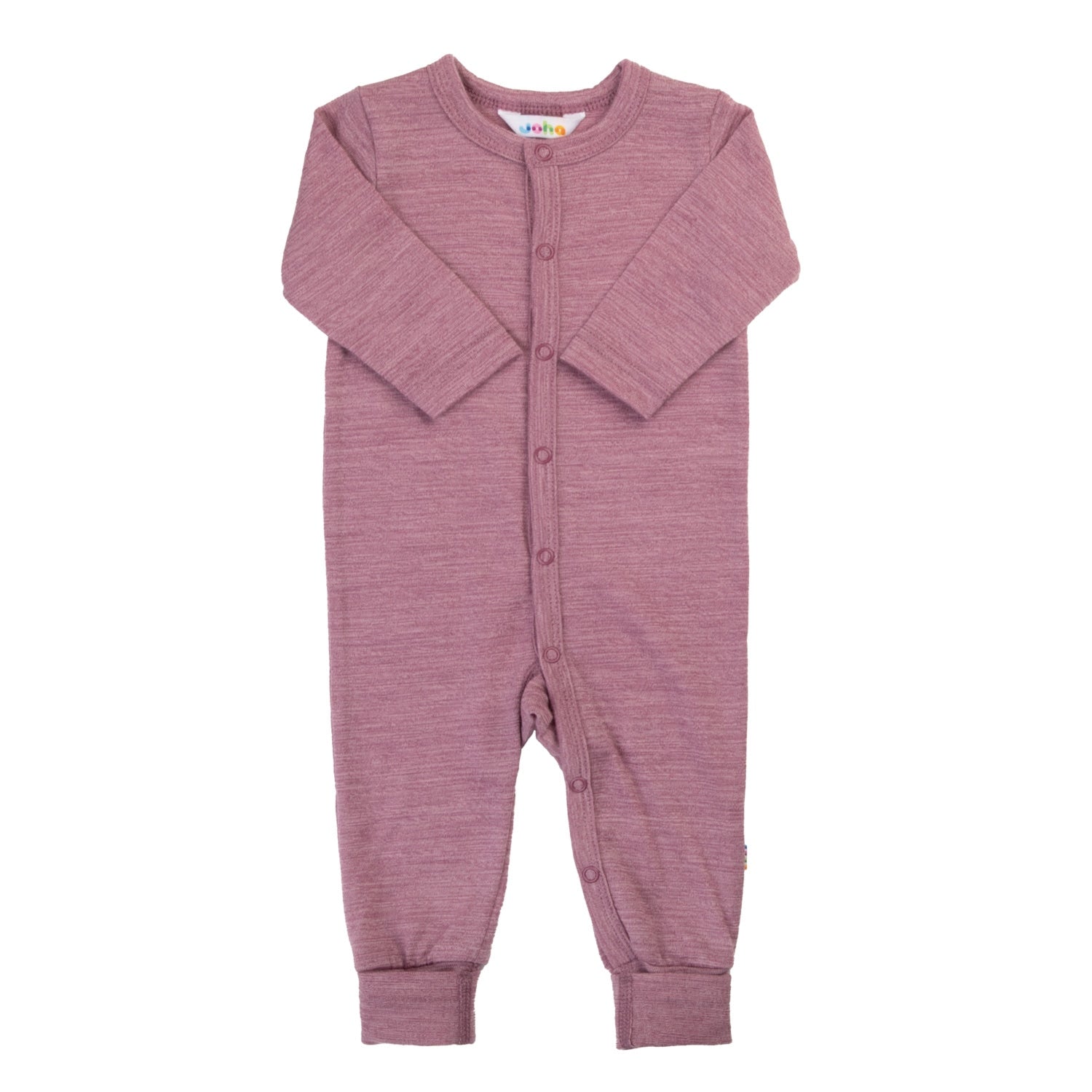 Joha - Wol Jumpsuit 2-in-1 met Voetjes - Donkerbruin