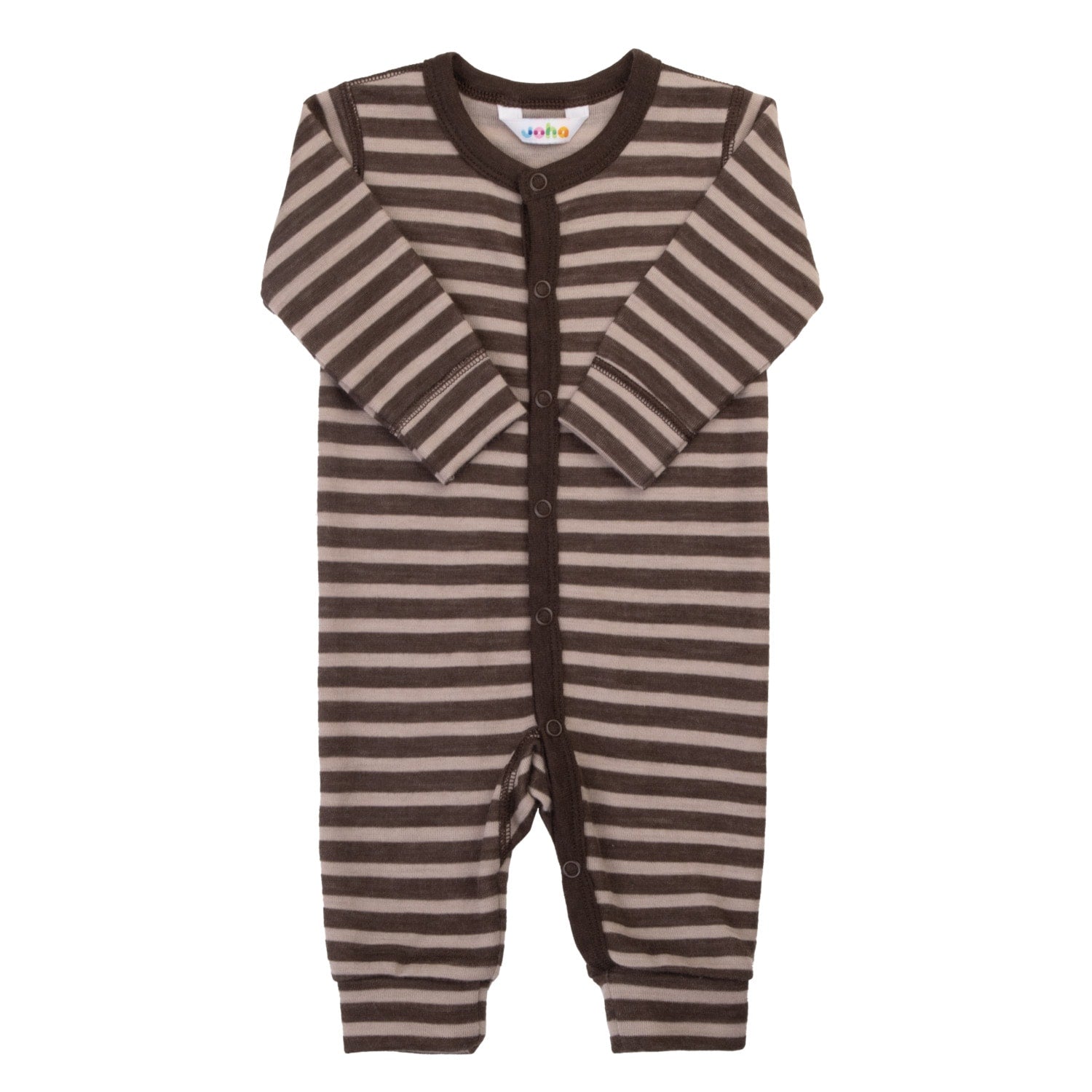 Joha - Wol-Fleece Jumpsuit - Donkerbruin