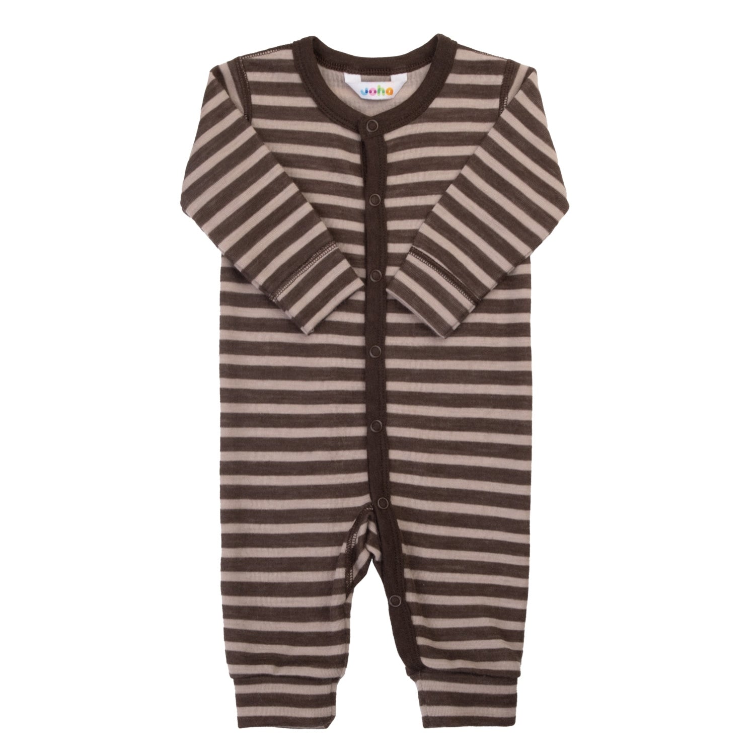 Joha - Wol-Fleece Jumpsuit - Donkerbruin