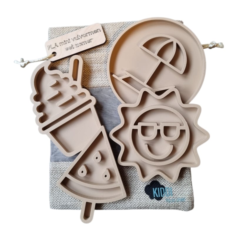 Kiddi - Mini vulvormen set Zomer