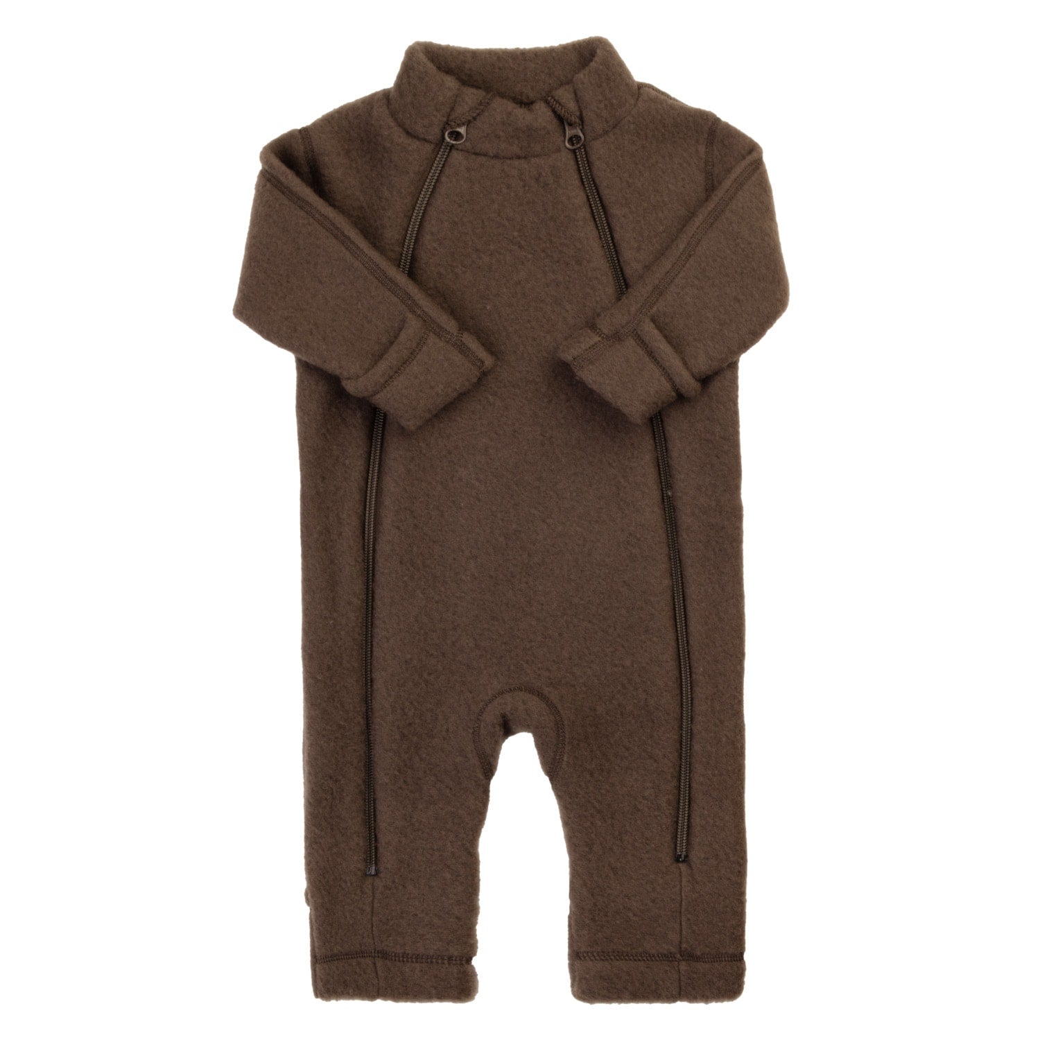 Joha - Wolfleece Jumpsuit 2-in-1 - Donkerbruin
