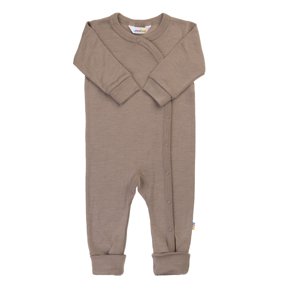 Joha - Wol/Zijde Jumpsuit - Donker Beige