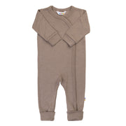 Joha - Wol/Zijde Jumpsuit - Donker Beige