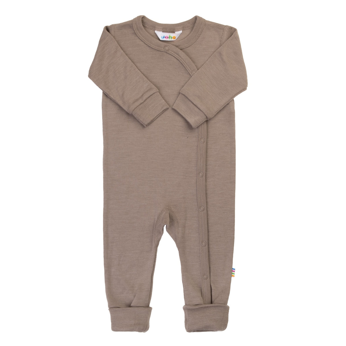 Joha - Wol/Zijde Jumpsuit - Donker Beige