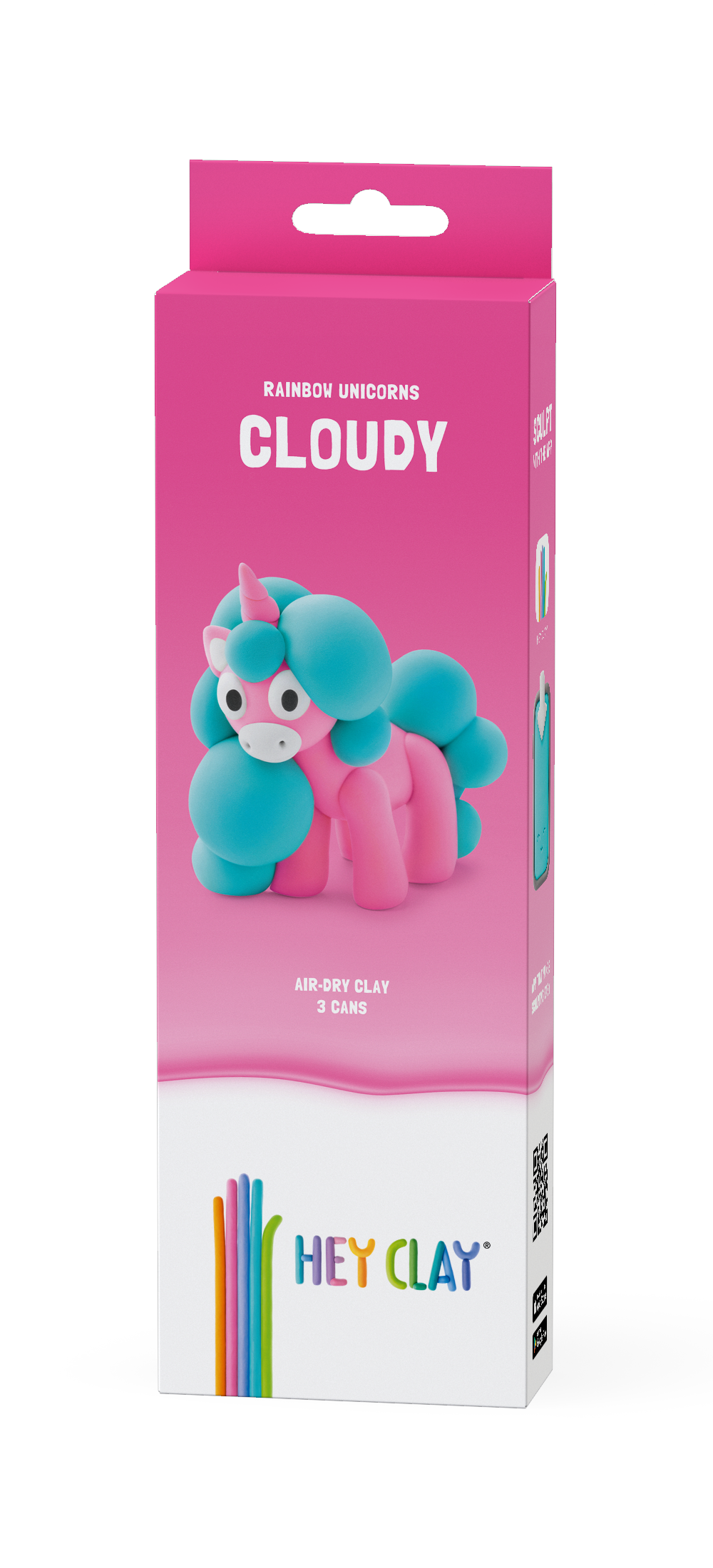 Hey Clay - Unicorns Cloudy (3 potjes)