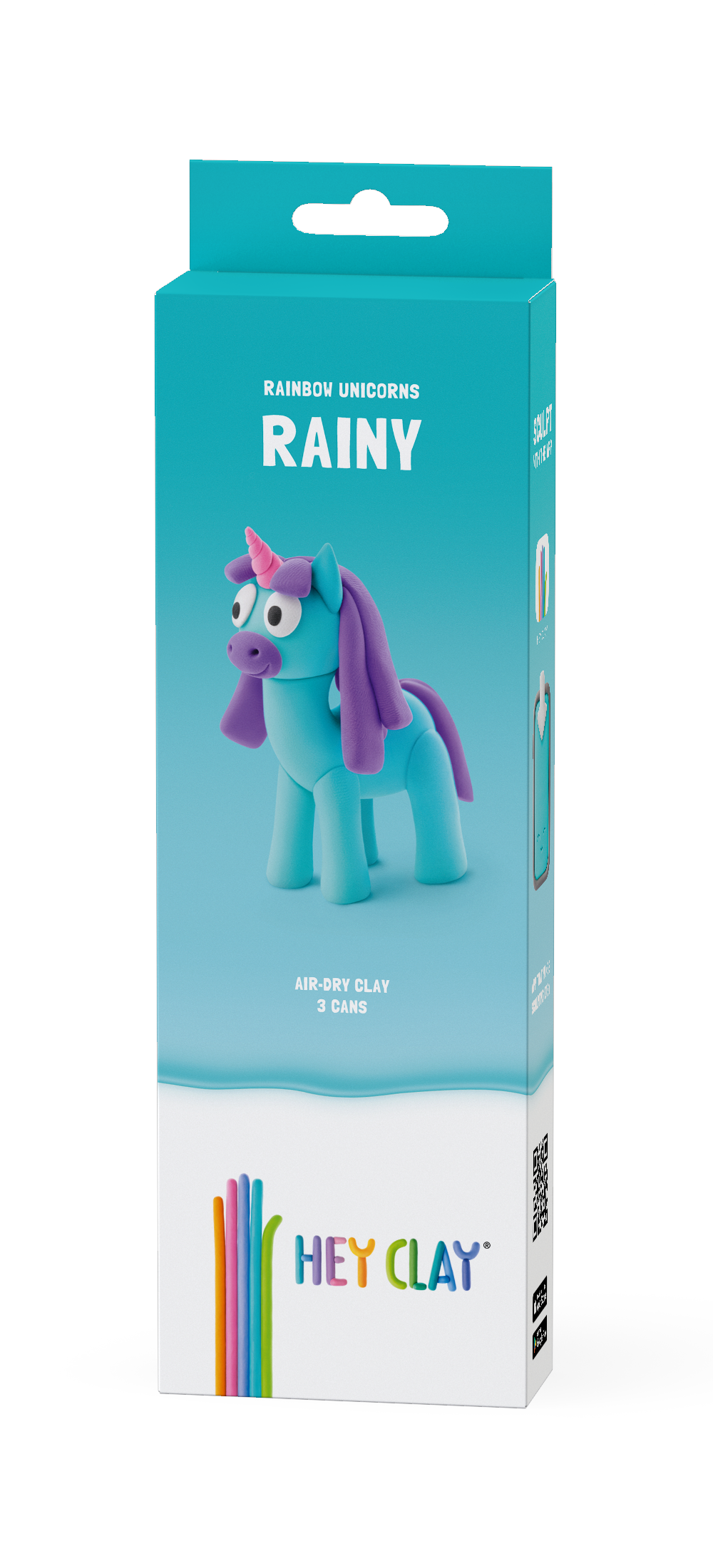 Hey Clay - Unicorns Rainy (3 potjes)