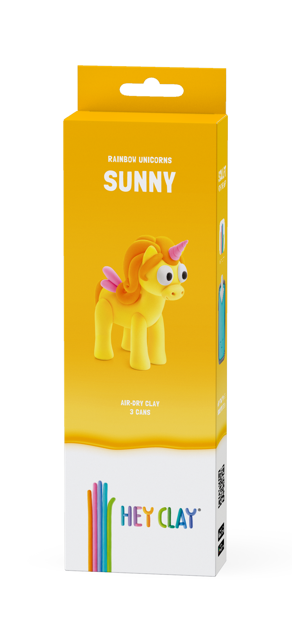 Hey Clay - Unicorns Sunny (3 potjes)