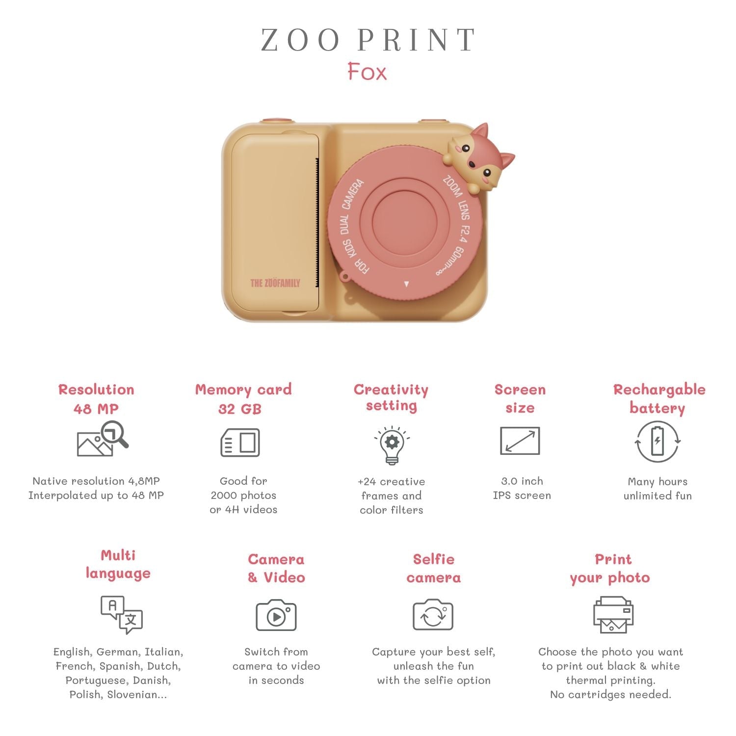 The Zoofamily Zoo Print Vos
