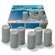 Let's roll - 6 Stempel Rollers met zeedieren - Yellow Door