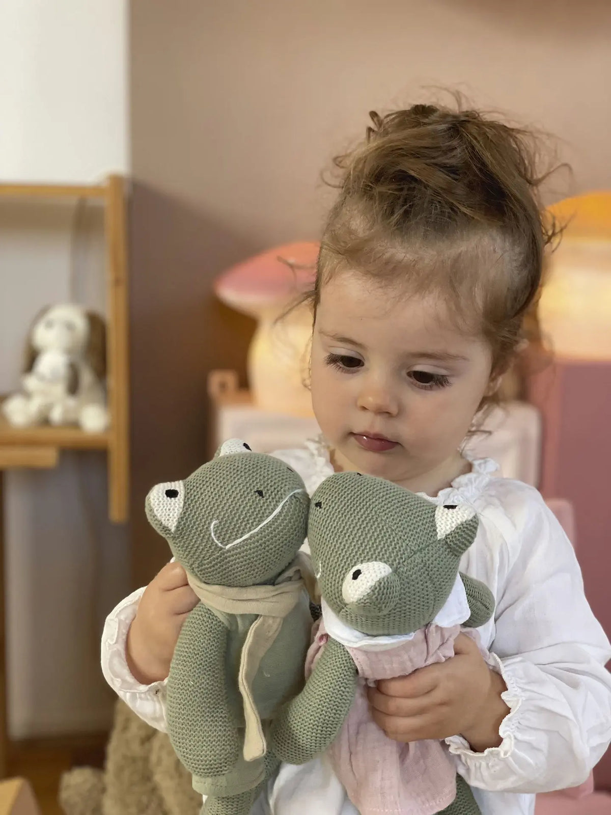 Egmont Toys - Paulette de kikker knuffel 30 cm