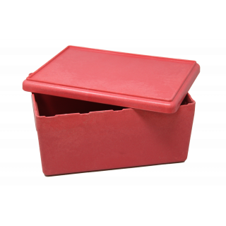 Wissner - Speelbak (hoog) met deksel voor sensorisch spel - rood