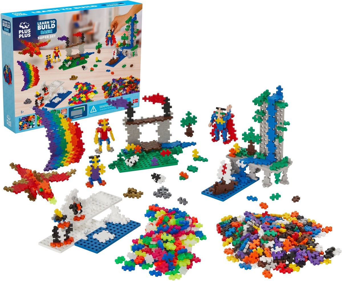 Plus-Plus - Learn to Build basic (1200 stuks)