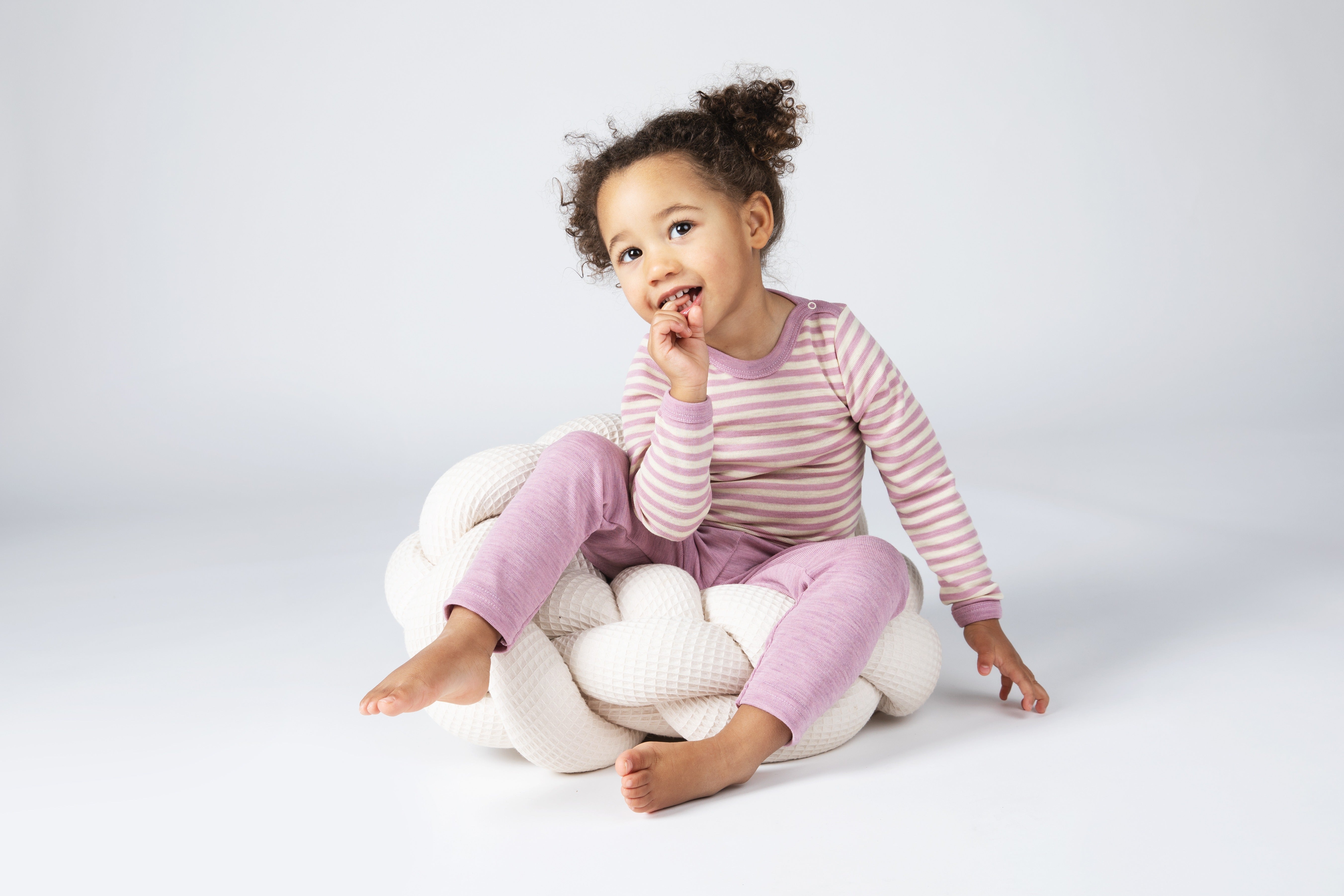 Engel Natur - Wol Baby Legging - Rosewood Mélange