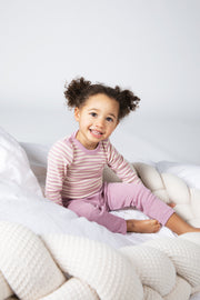 Engel Natur - Wol Baby Legging - Rosewood Mélange