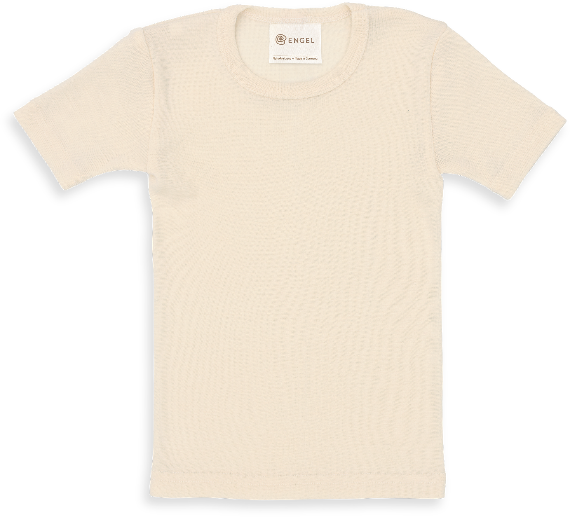 Engel Natur - Kinder Shirt, Korte Mouw - Naturel