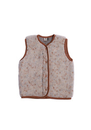 Alwero Jr - Vest of bodywarmer Tyb light - Donkere Bies - 100% wol