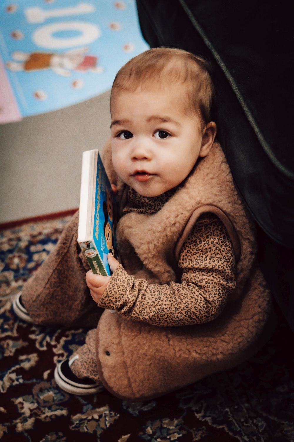 Alwero Jr - Vest of bodywarmer Tyb light - Rugby Tan - 100% wol