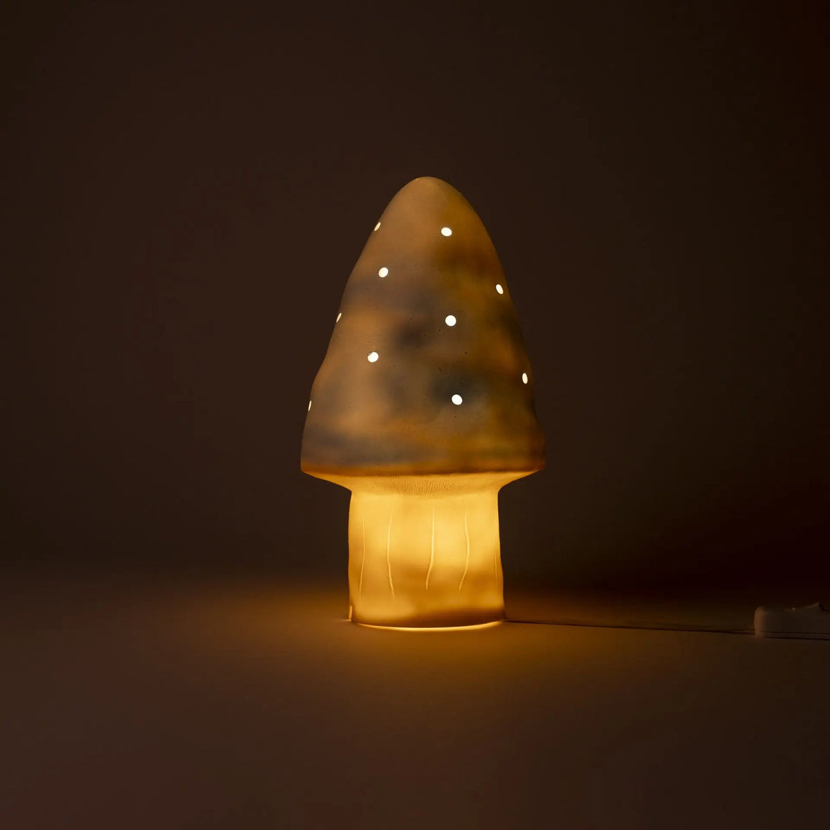 Egmont Toys - Lamp Paddenstoel Blauw 15 x 28 cm - Heico