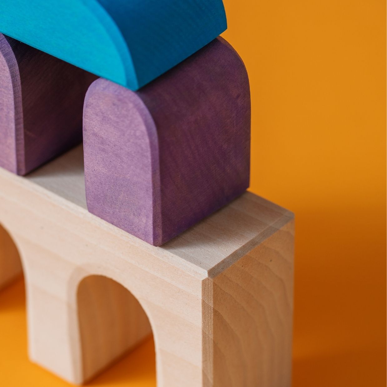 Grimm's - Houten Blokken Speelset Verdiepingen