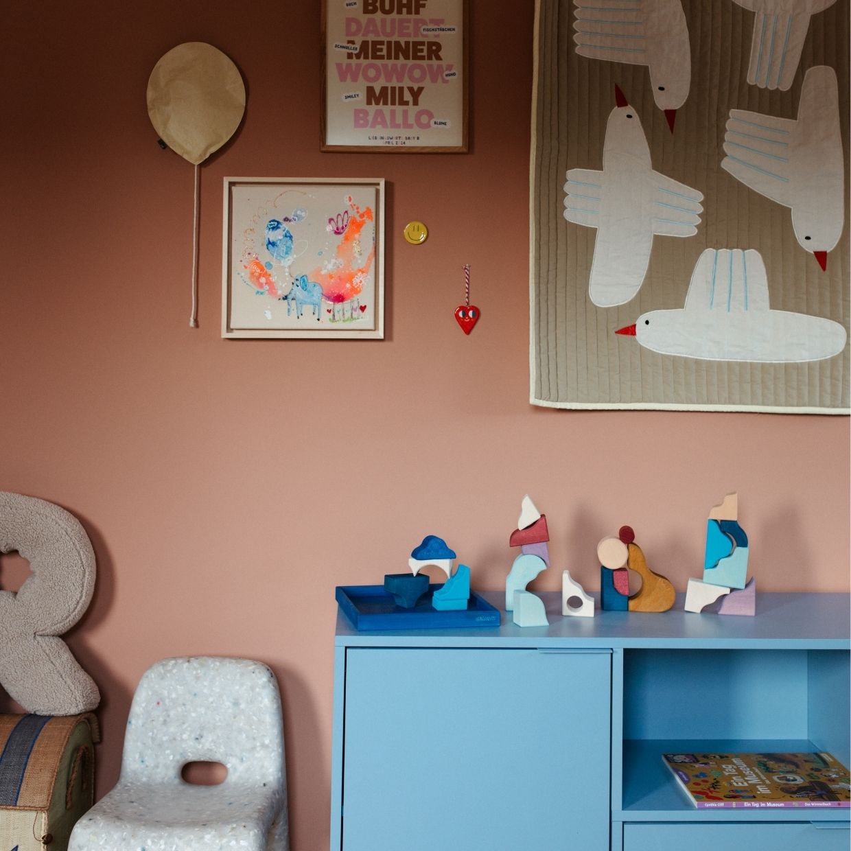 Grimm's - Houten Blokken Speelset Wave