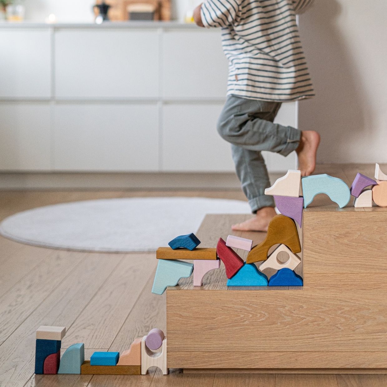 Grimm's - Houten Blokken Speelset Wave