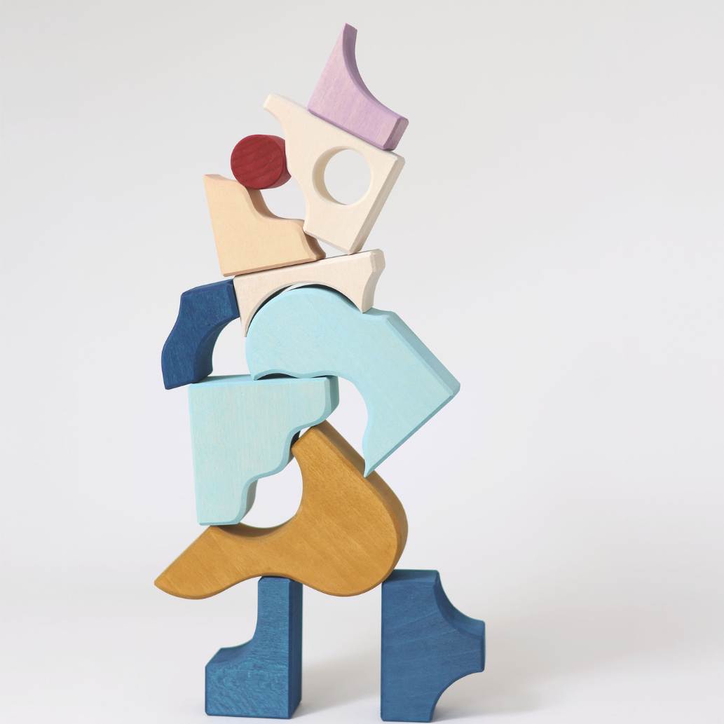 Grimm's - Houten Blokken Speelset Wave