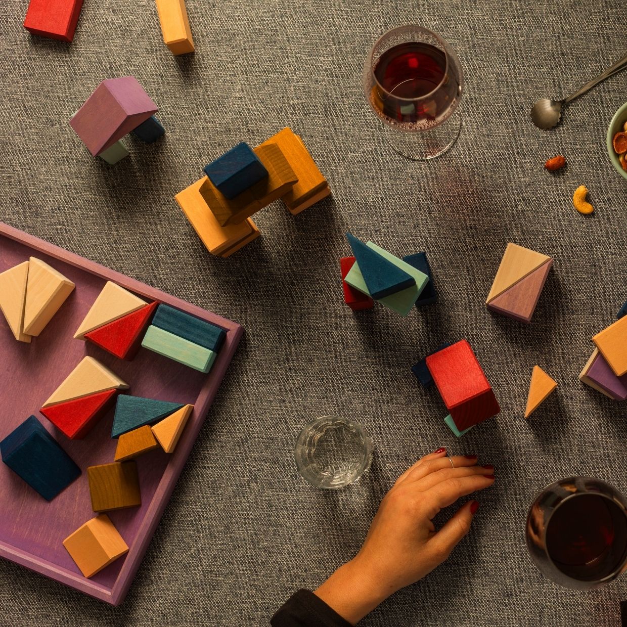 Grimm's - Houten Blokken speelset Rhythm