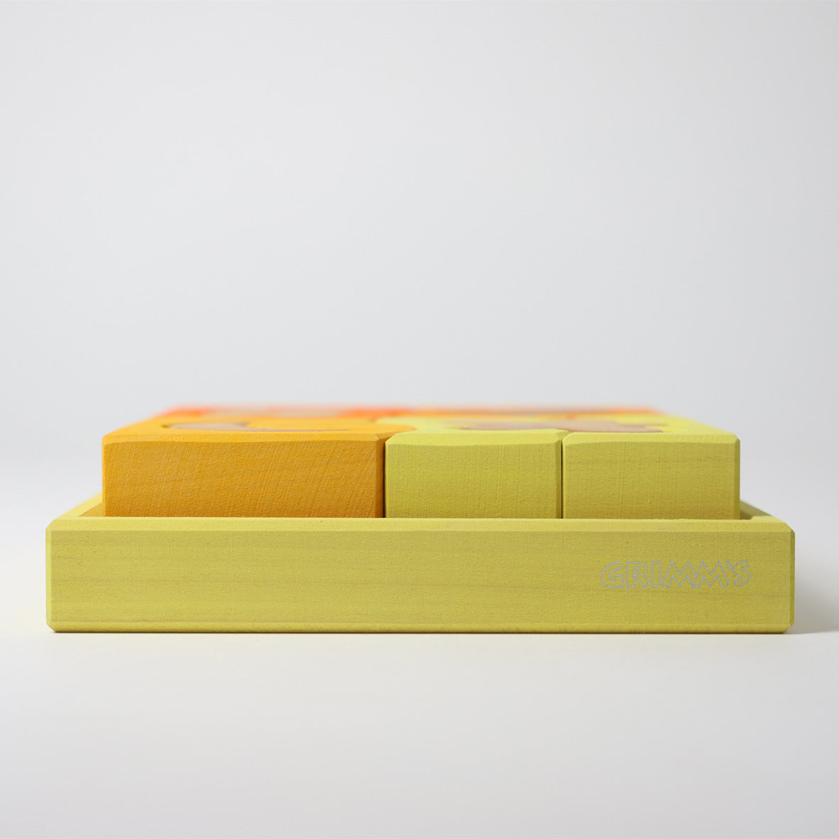 Grimm's - Houten Blokken speelset Geel