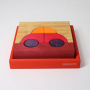 Grimm's - Houten Blokken speelset Rood