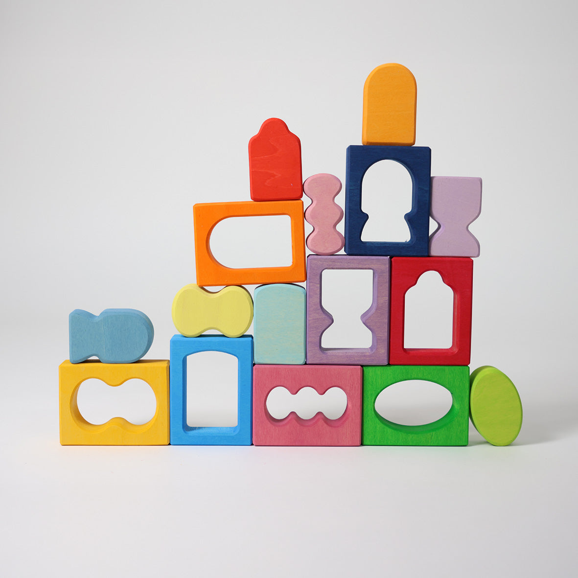 Grimm's - Houten Blokken speelset Ramen