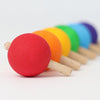 Grimm's Tollen 6 stuks - regenboog