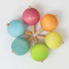 Grimm's Tollen 6 stuks - pastel