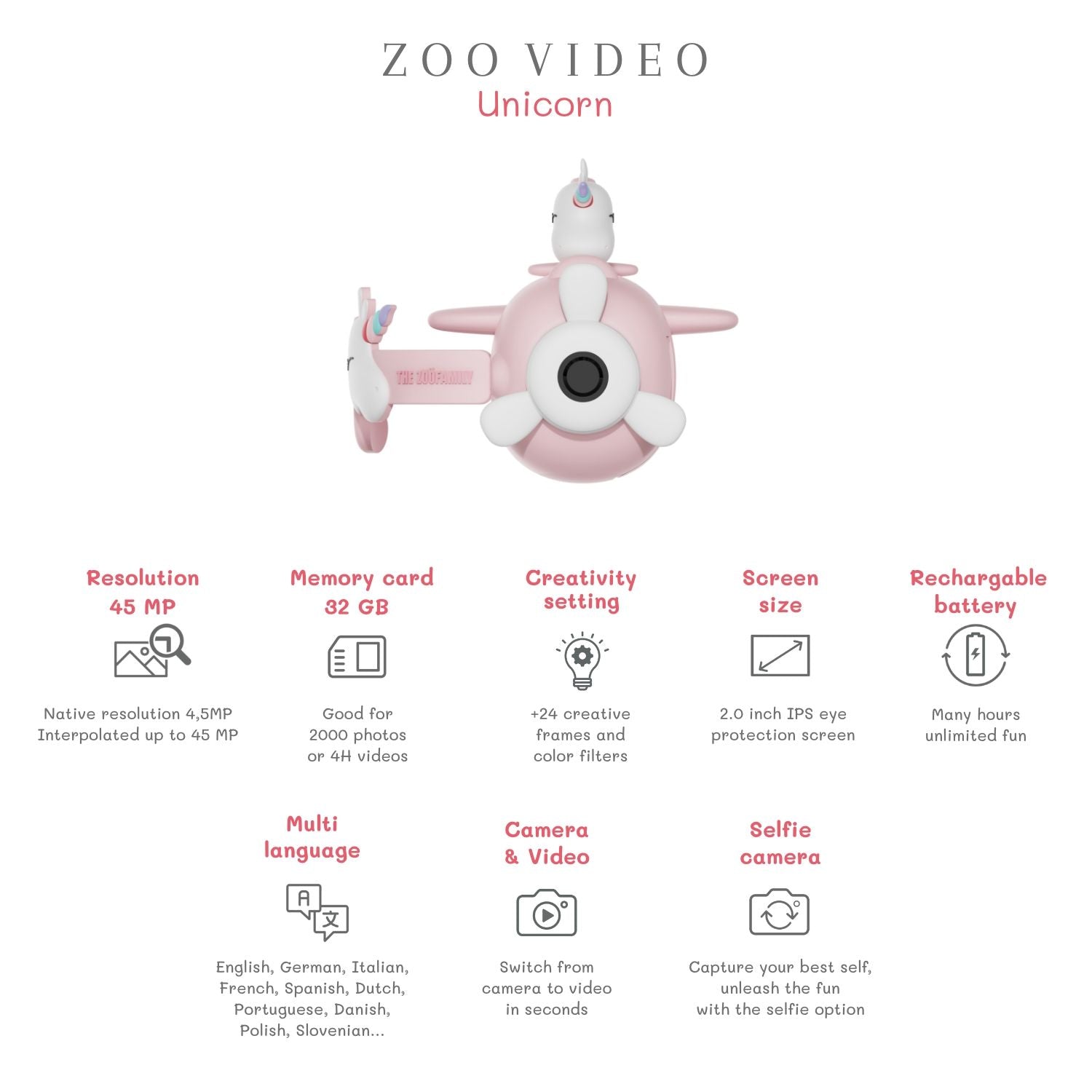 The Zoofamily Zoo Video Eenhoorn
