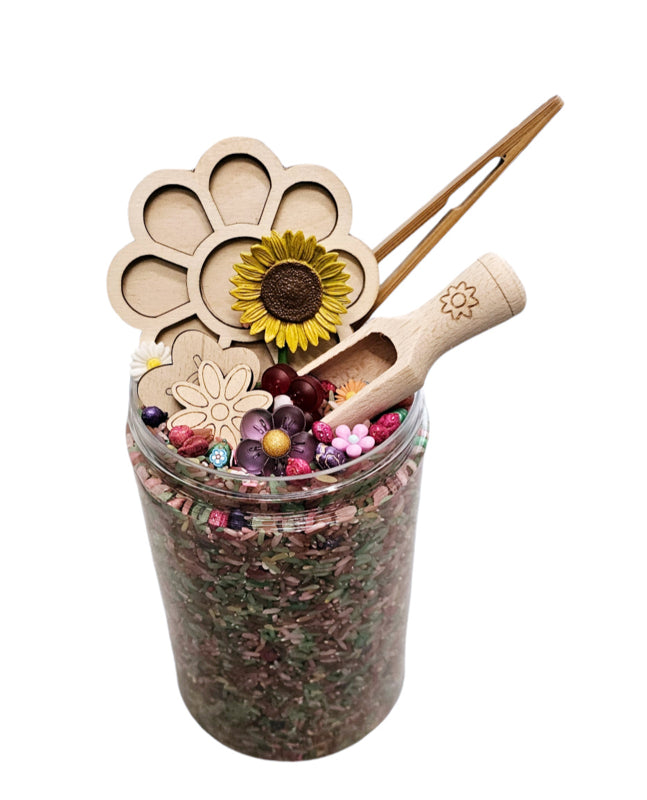 SensoryFun PourAndPlay Speelset — FlowerPower