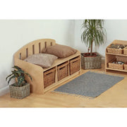 Cosy - Lage Opbergbank van Hout