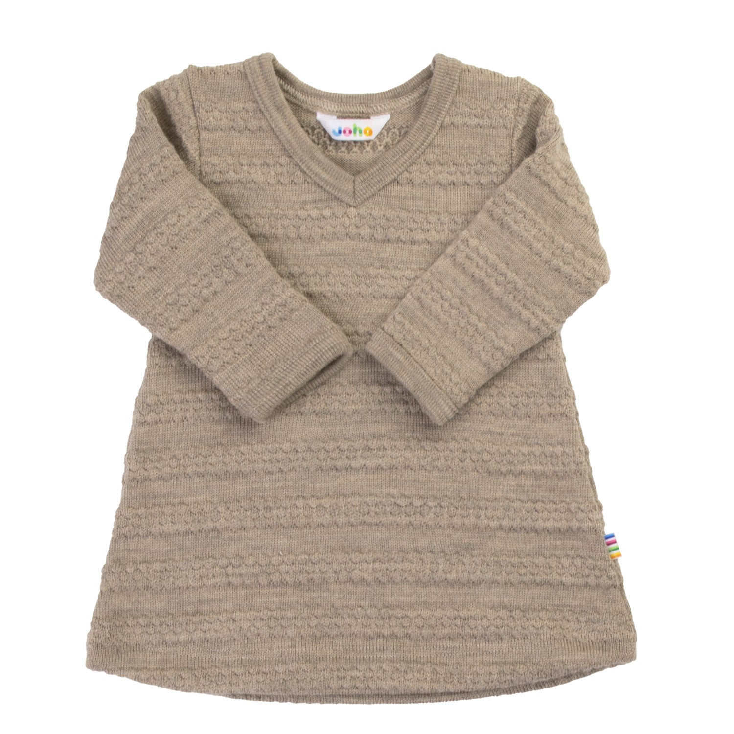 Joha - Wol Jurkje - Beige Mélange