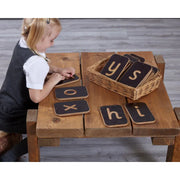 Cosy - Alfabet Vingerspoor Letters (26 stuks)