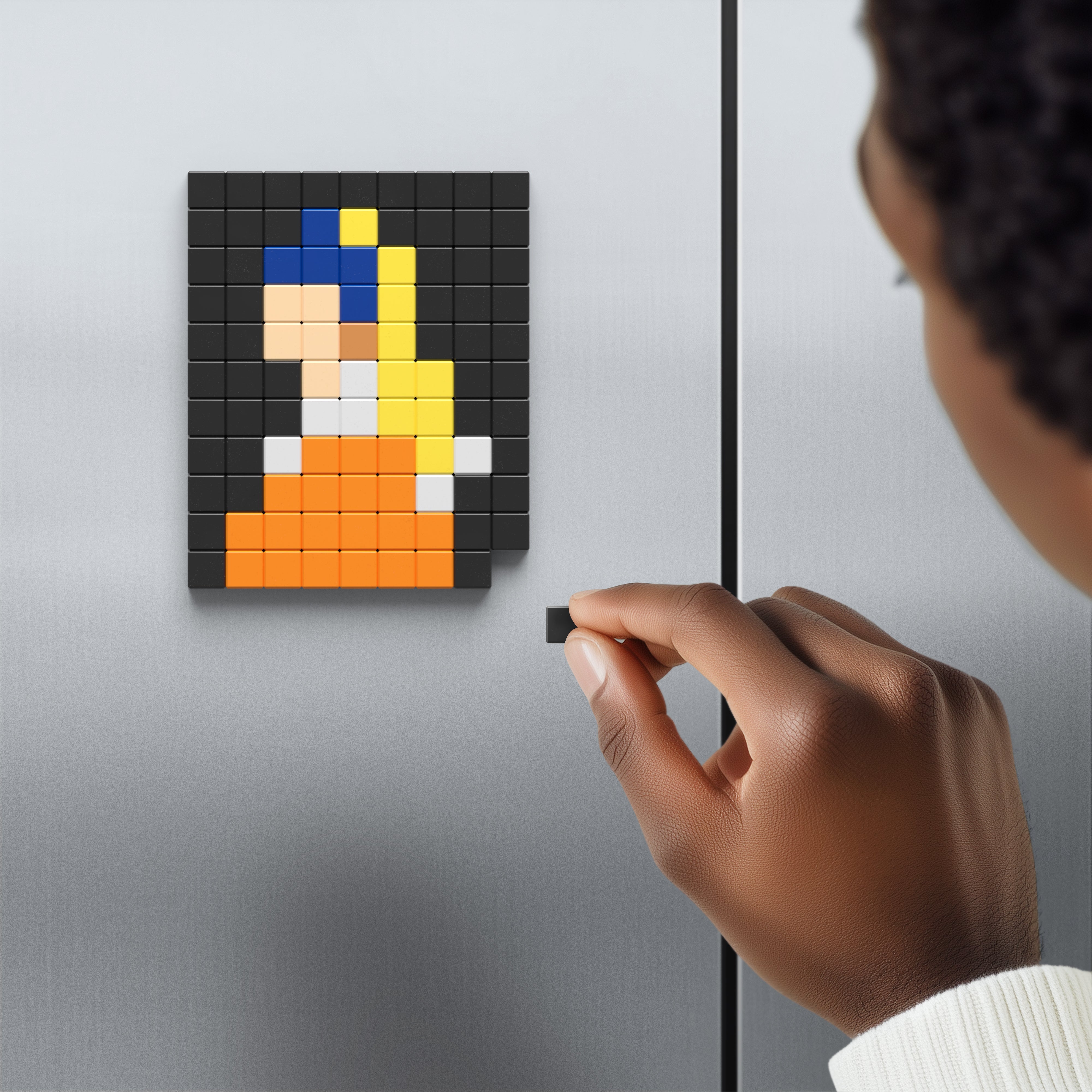 Pixio - Masterpiece Girl with a Pearl - 100 magneetblokjes