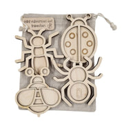 Kiddi - Mini vulvormen set Insecten
