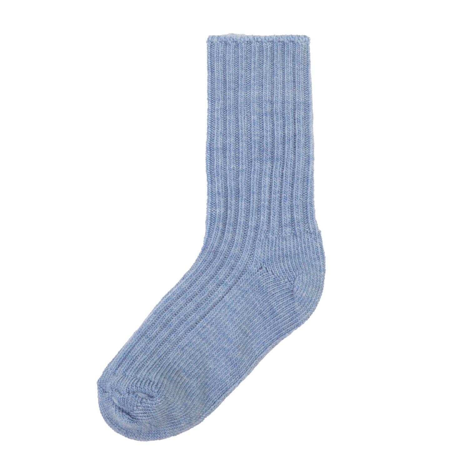 Joha - Wol Wollen Sokken - Blauw Mélange