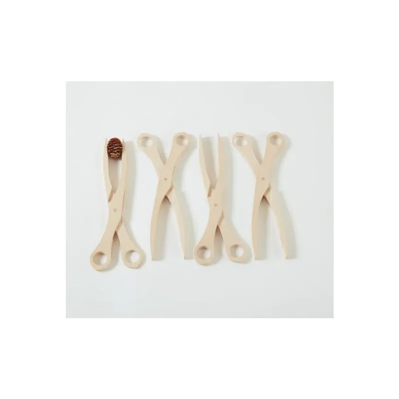 Cosy - Knijptangen van Hout (Set van 4)