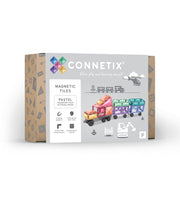 CONNETIX - Pastel Transport 50 stuks - magnetisch constructiespeelgoed