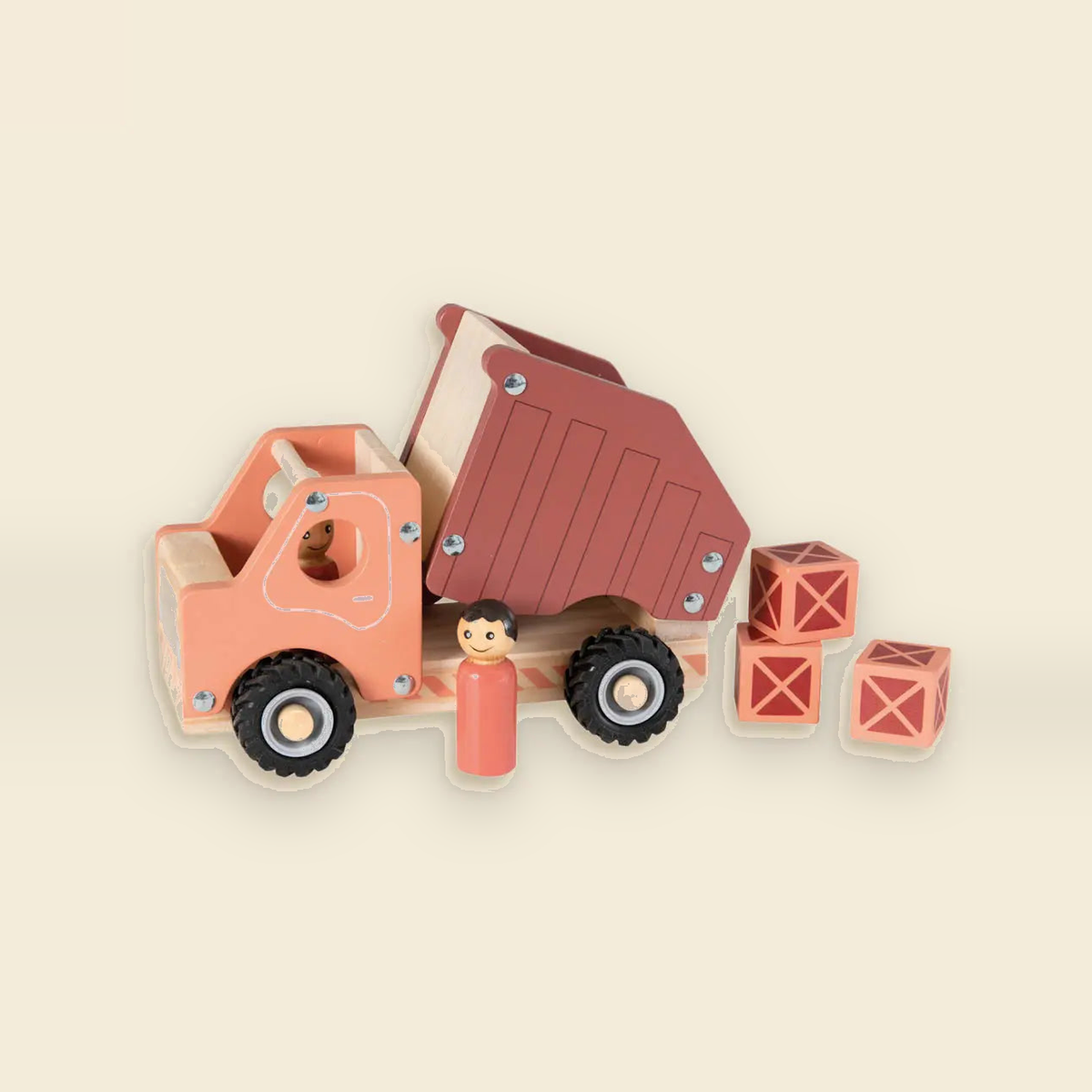 Egmont Toys - Grote houten kiepwagen