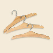 Egmont Toys - Houten poppenkleerhangers 13 cm (6 stuks)