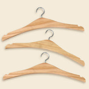 Egmont Toys - Houten poppenkleerhangers 18 cm (6 stuks)