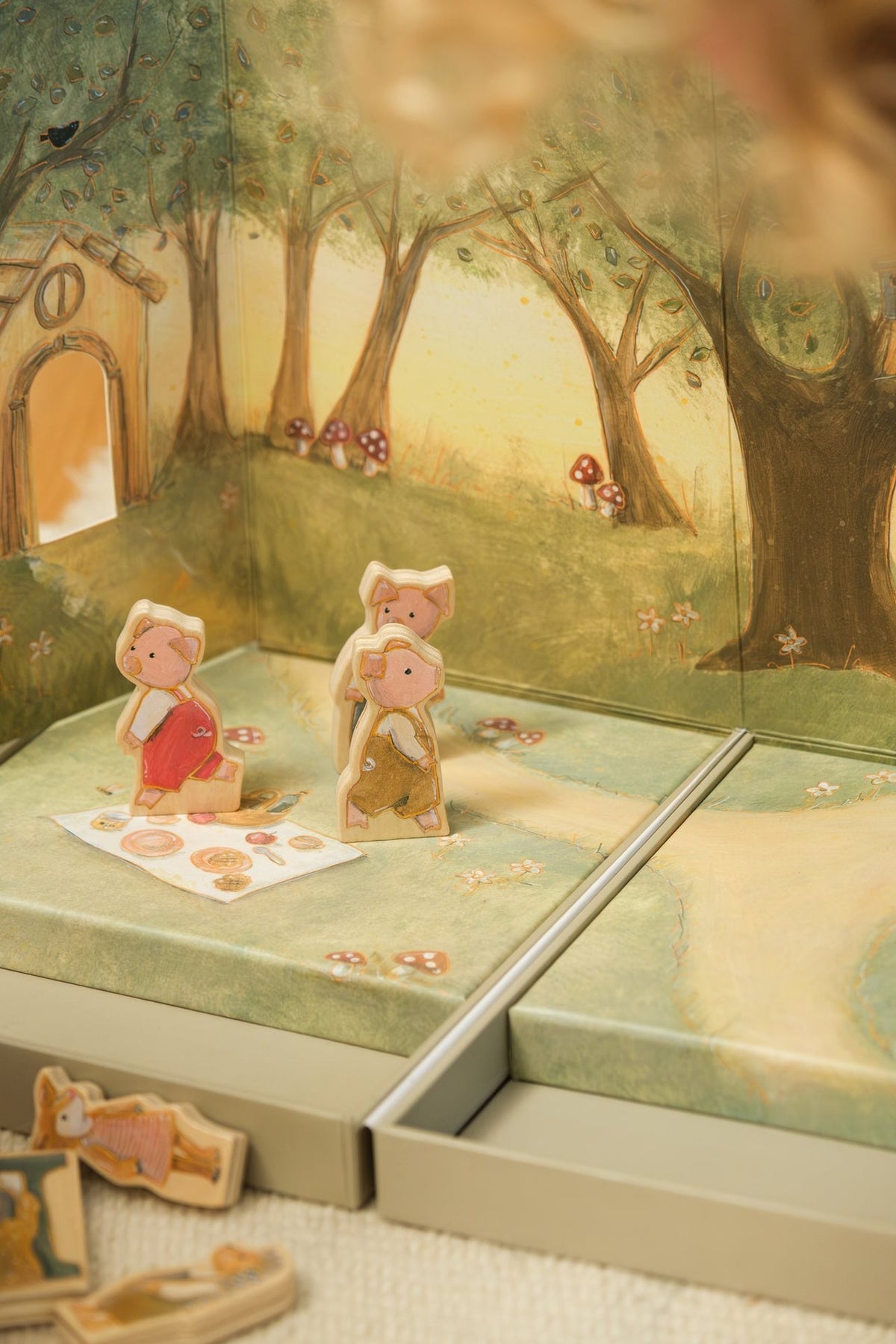 Egmont Toys - Sprookjesspel met houten figuurtjes